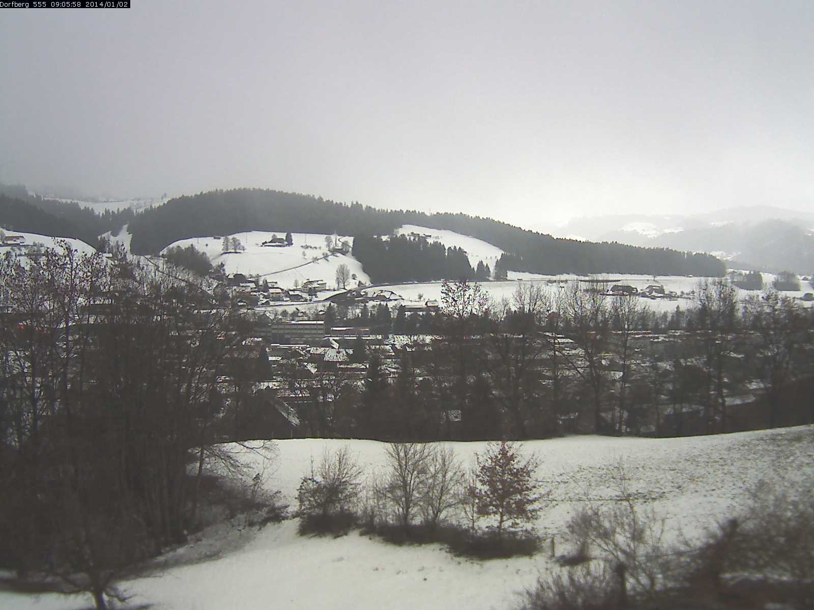 Webcam-Bild: Aussicht vom Dorfberg in Langnau 20140102-090600