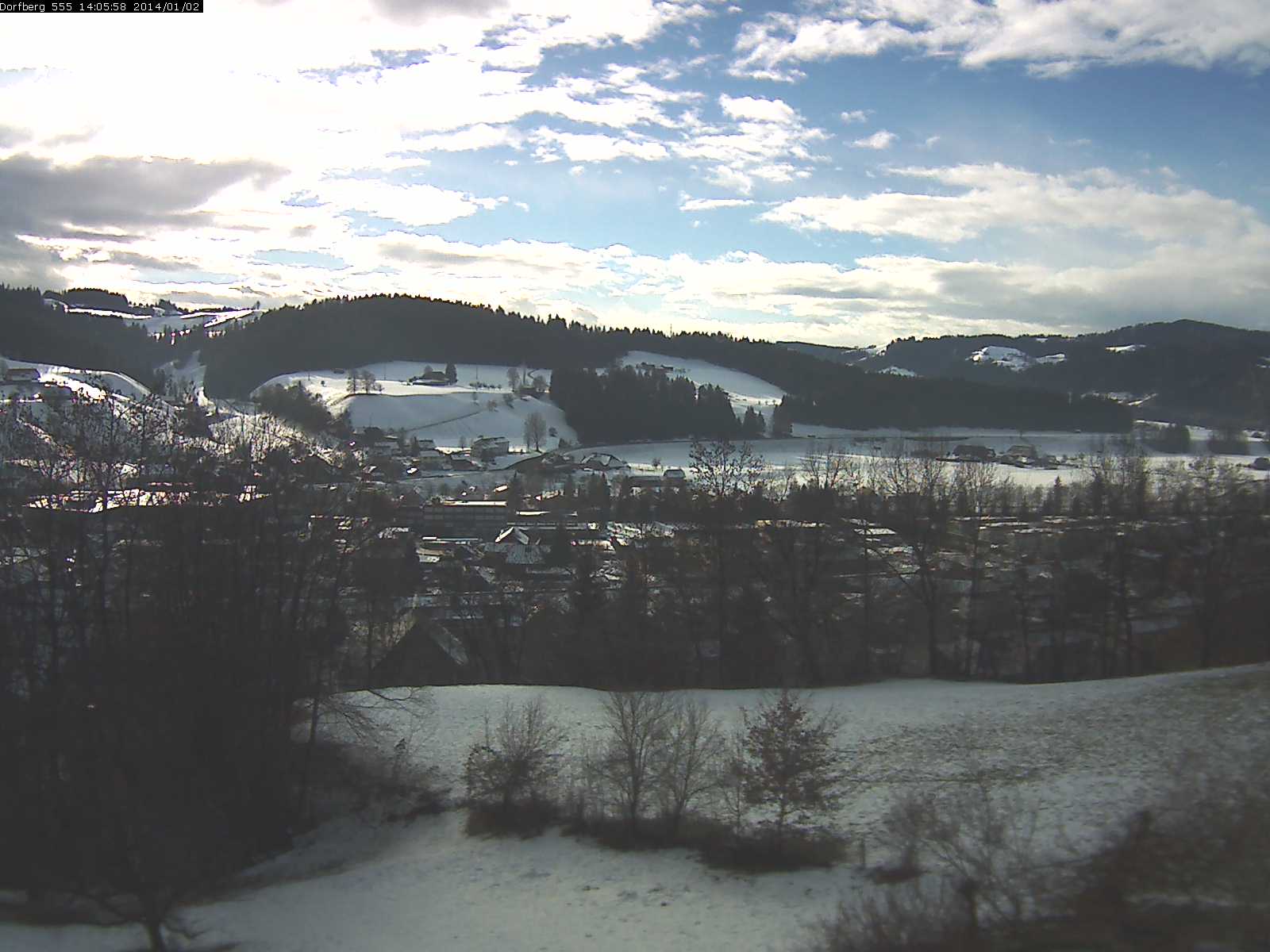 Webcam-Bild: Aussicht vom Dorfberg in Langnau 20140102-140600