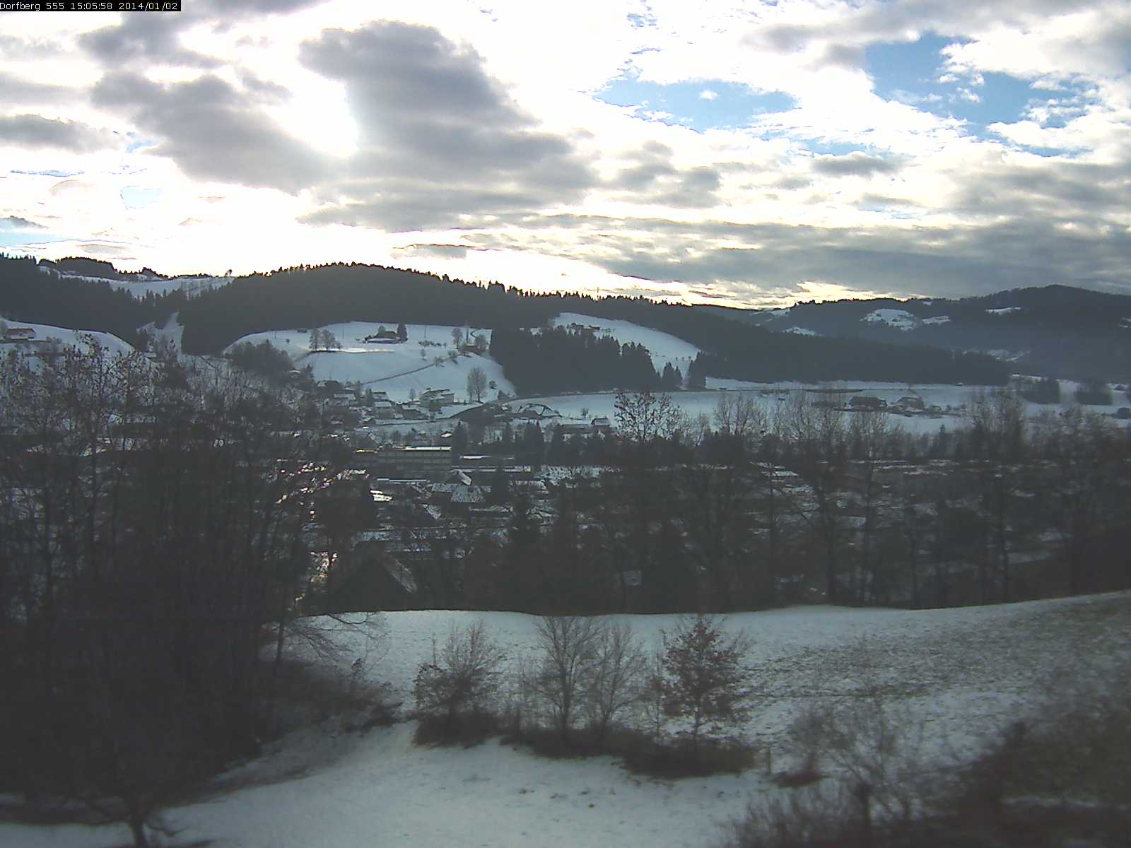 Webcam-Bild: Aussicht vom Dorfberg in Langnau 20140102-150600