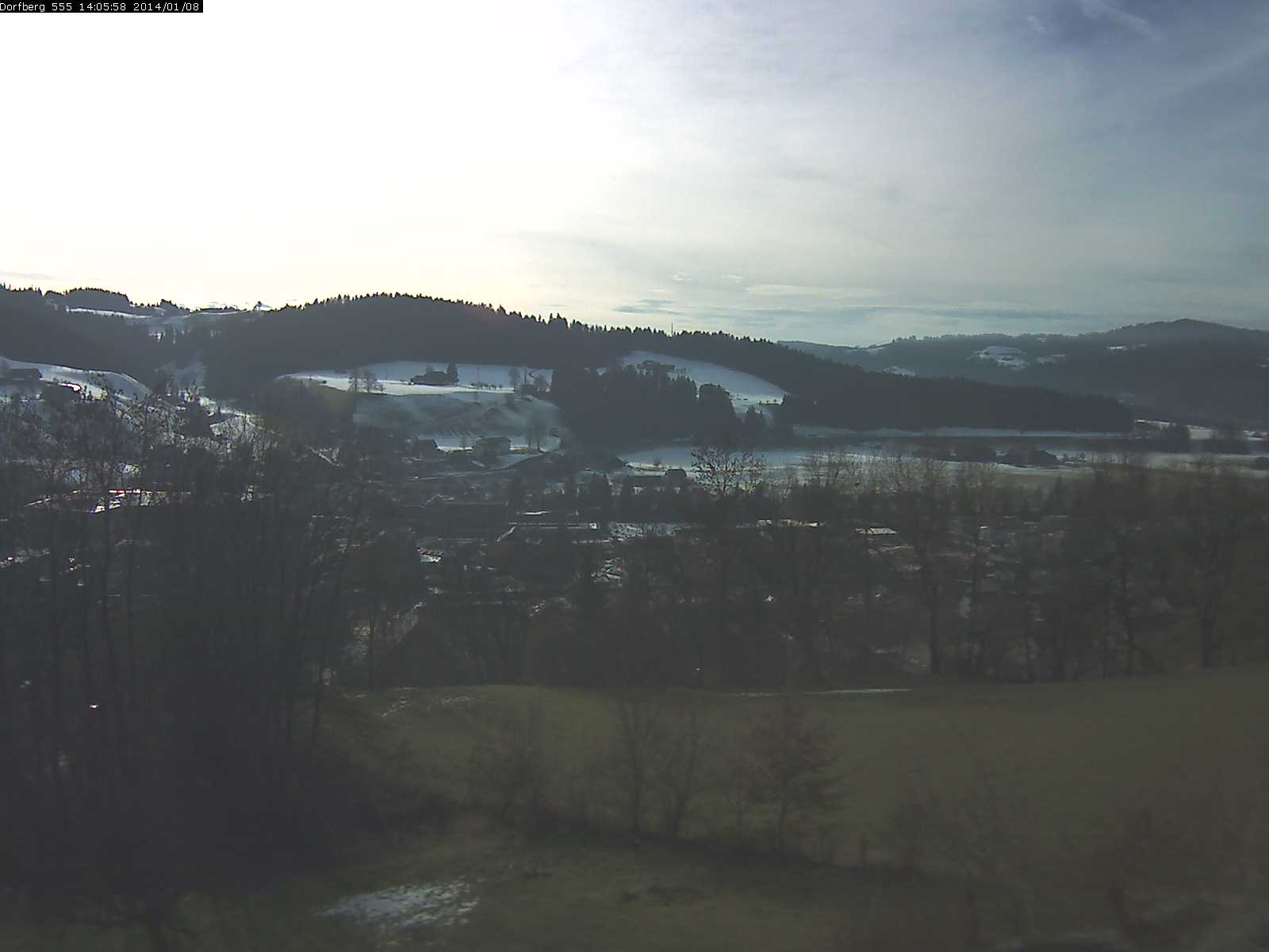 Webcam-Bild: Aussicht vom Dorfberg in Langnau 20140108-140600