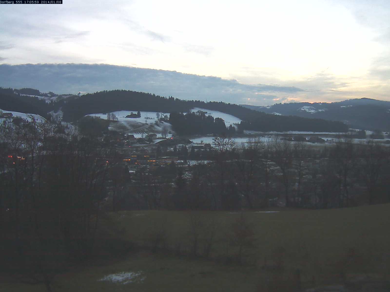 Webcam-Bild: Aussicht vom Dorfberg in Langnau 20140108-170600