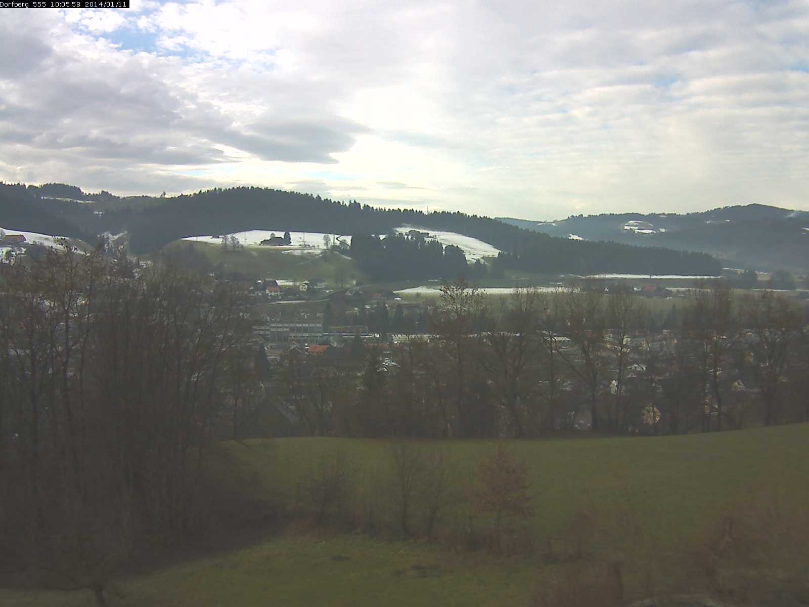 Webcam-Bild: Aussicht vom Dorfberg in Langnau 20140111-100600