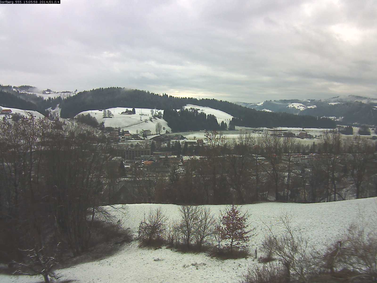 Webcam-Bild: Aussicht vom Dorfberg in Langnau 20140114-150600