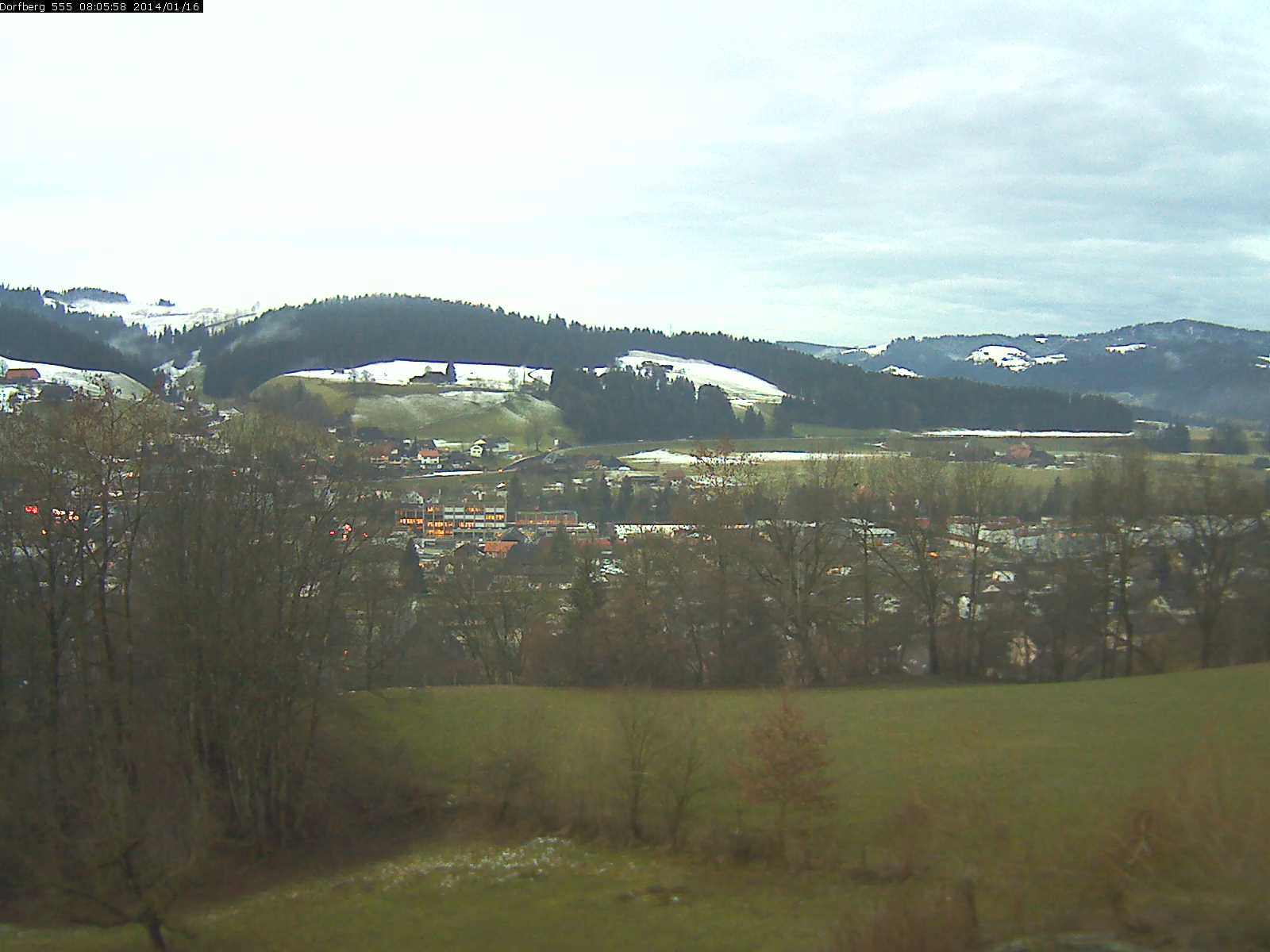Webcam-Bild: Aussicht vom Dorfberg in Langnau 20140116-080600
