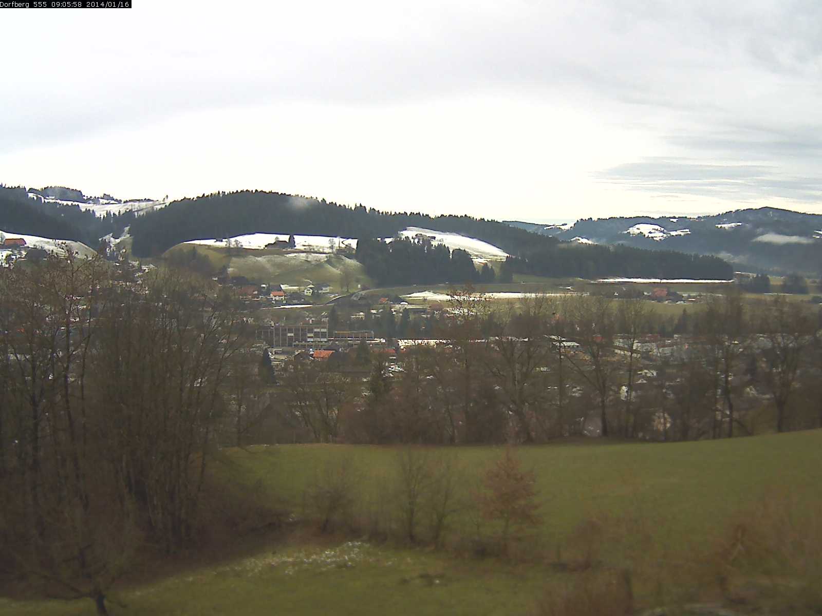 Webcam-Bild: Aussicht vom Dorfberg in Langnau 20140116-090600