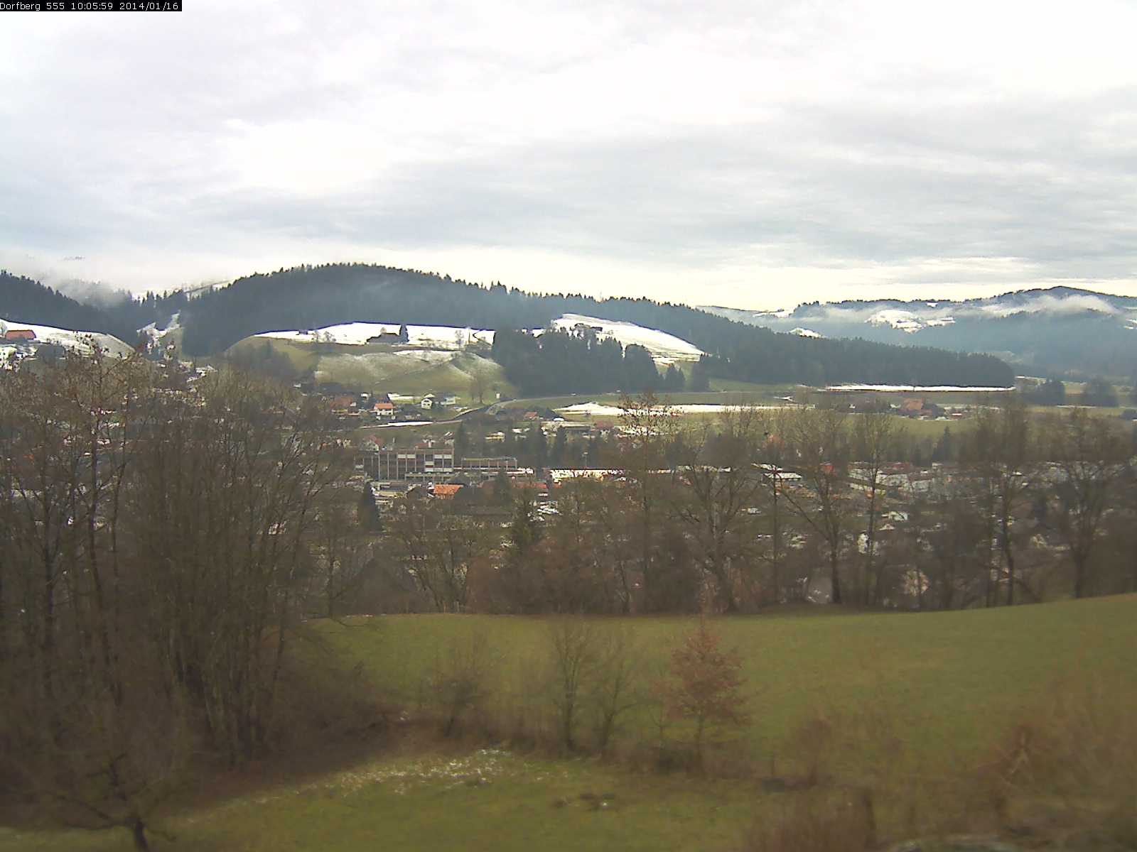 Webcam-Bild: Aussicht vom Dorfberg in Langnau 20140116-100600