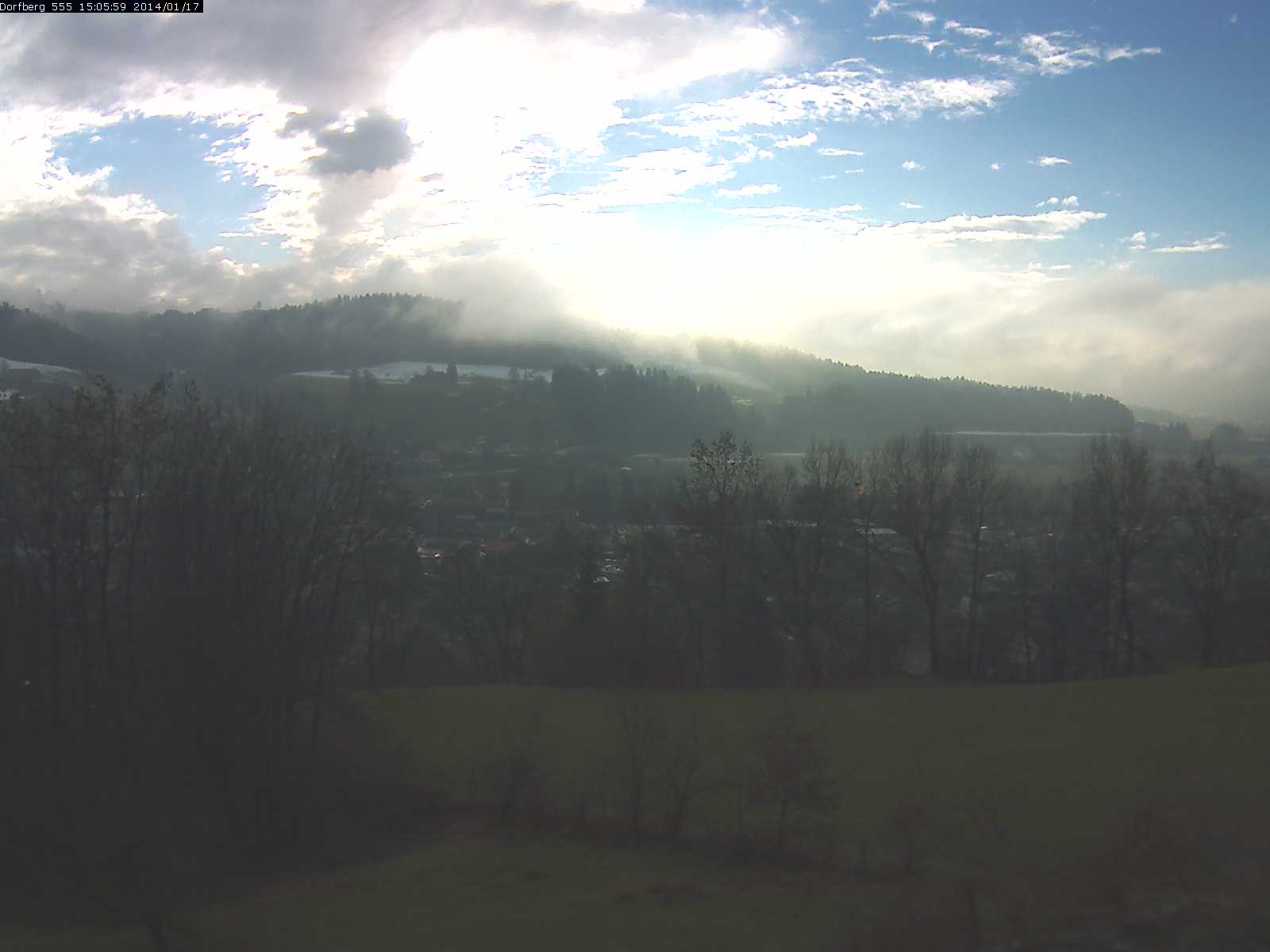 Webcam-Bild: Aussicht vom Dorfberg in Langnau 20140117-150600