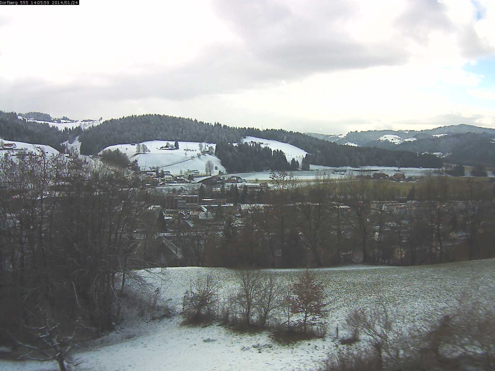 Webcam-Bild: Aussicht vom Dorfberg in Langnau 20140124-140600