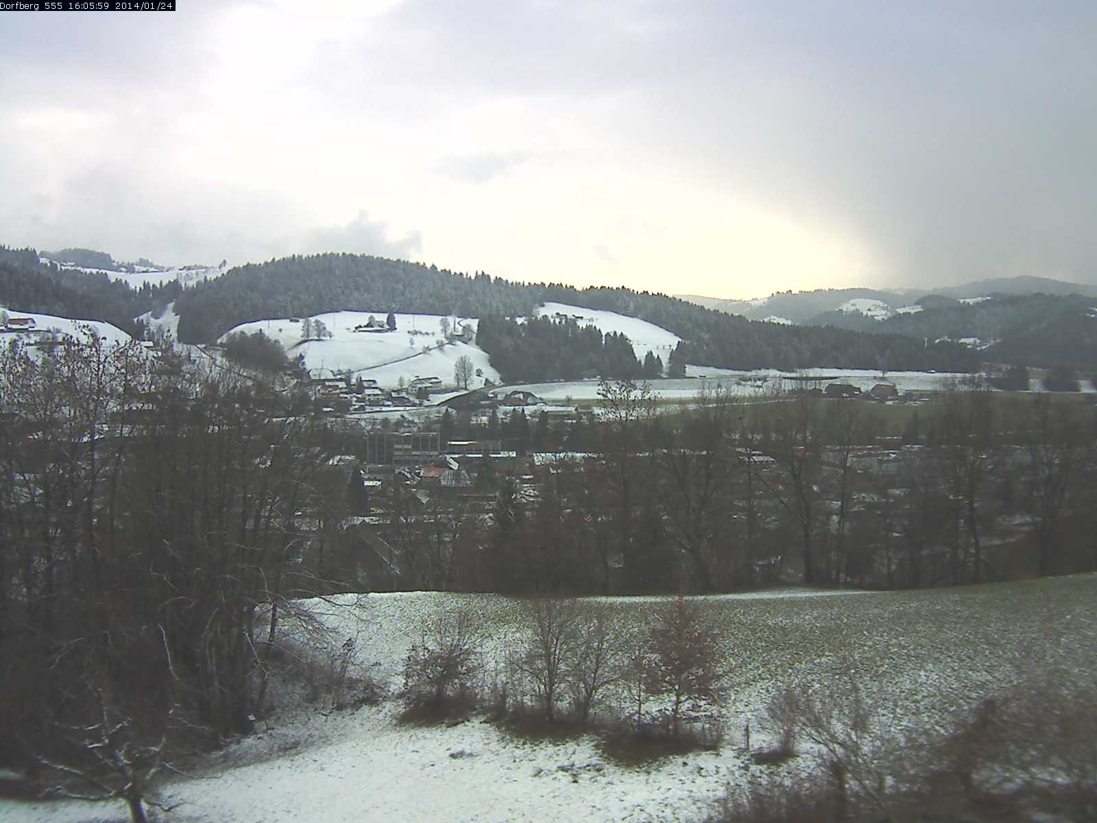 Webcam-Bild: Aussicht vom Dorfberg in Langnau 20140124-160600