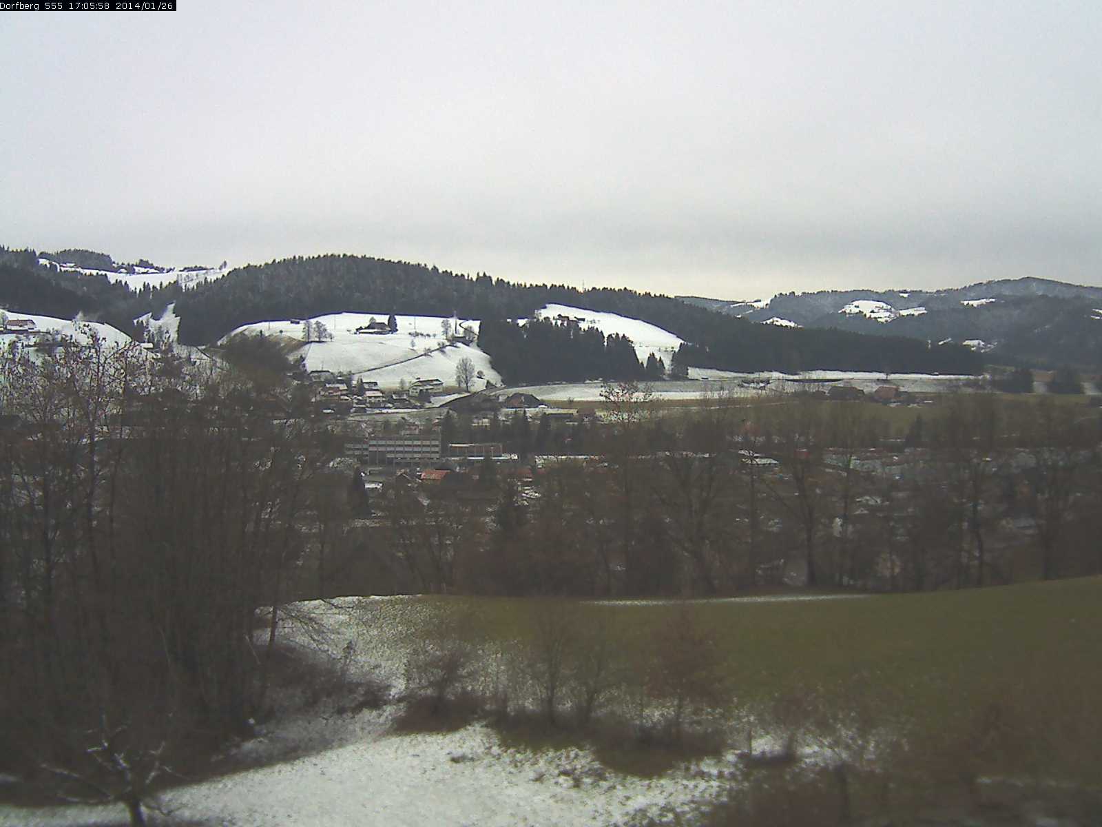 Webcam-Bild: Aussicht vom Dorfberg in Langnau 20140126-170600