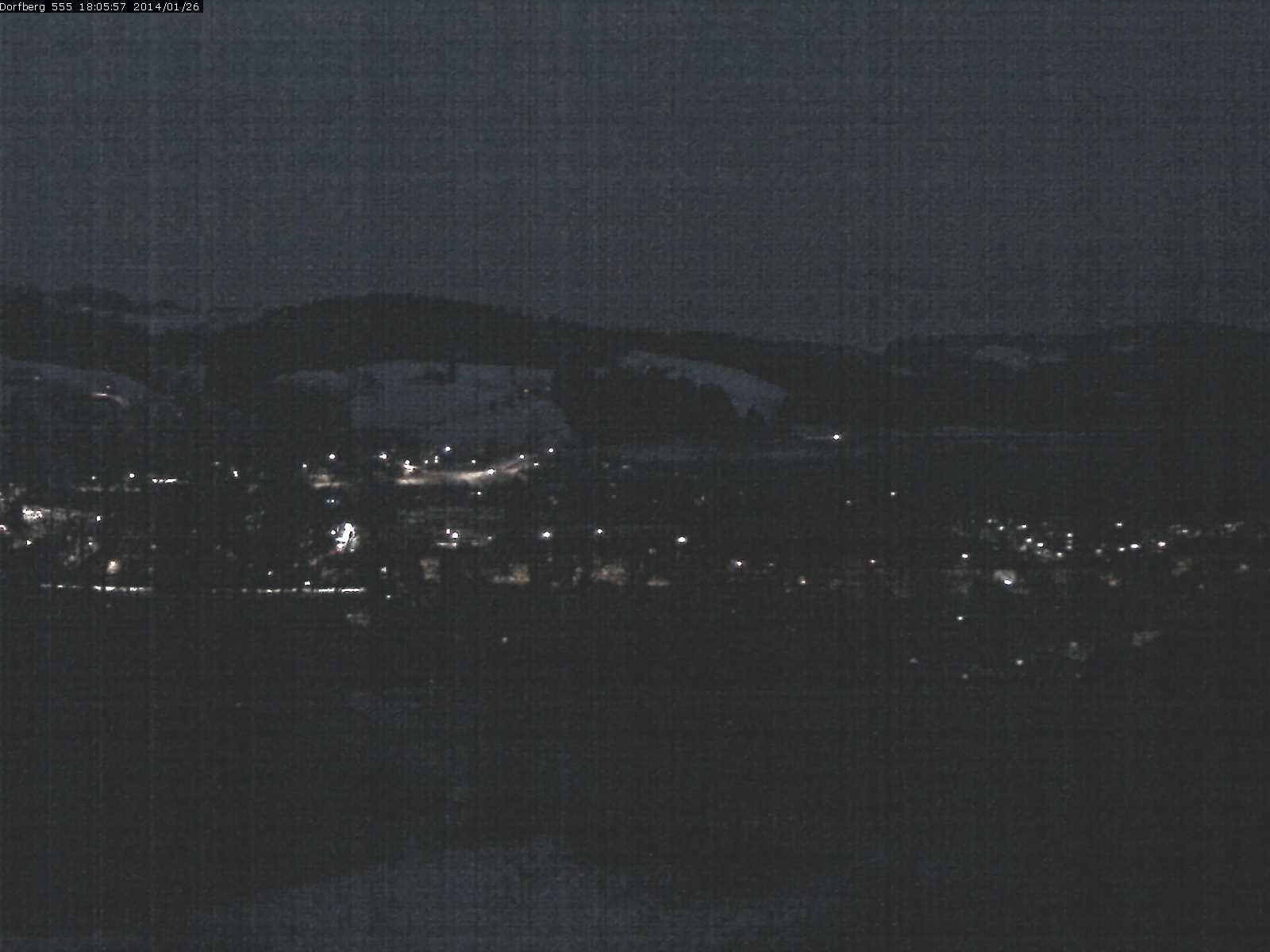 Webcam-Bild: Aussicht vom Dorfberg in Langnau 20140126-180600