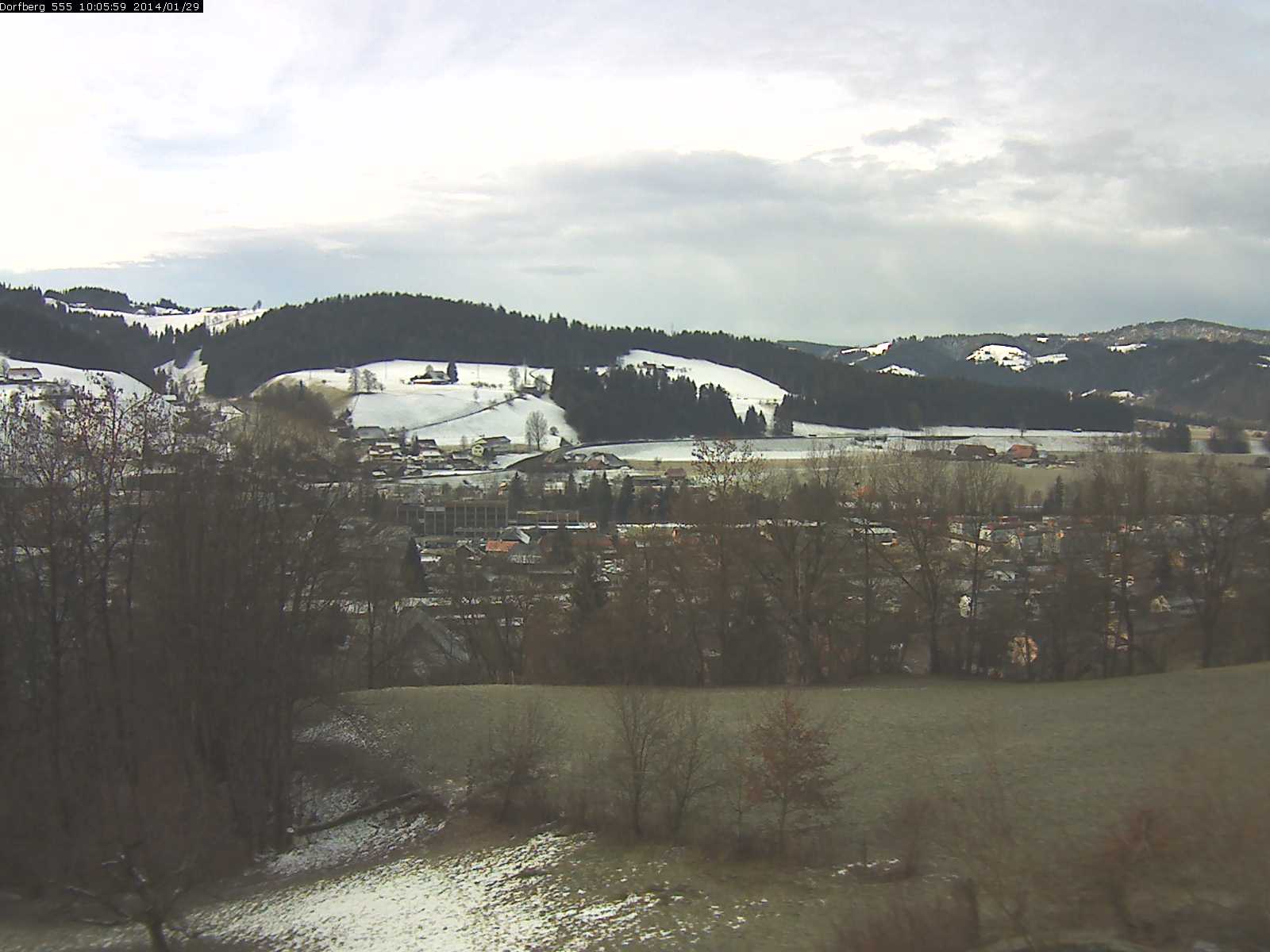 Webcam-Bild: Aussicht vom Dorfberg in Langnau 20140129-100600