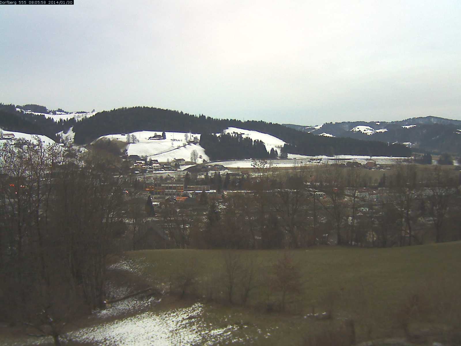 Webcam-Bild: Aussicht vom Dorfberg in Langnau 20140130-080600