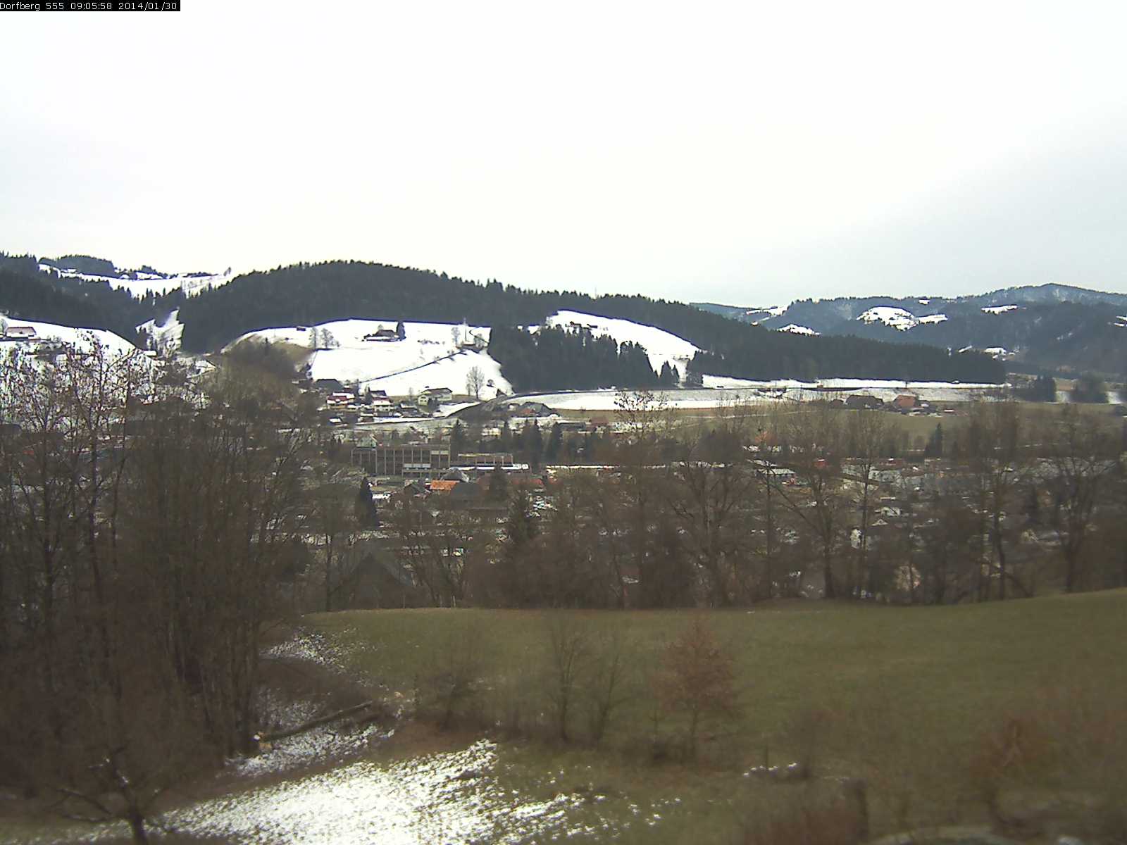 Webcam-Bild: Aussicht vom Dorfberg in Langnau 20140130-090600