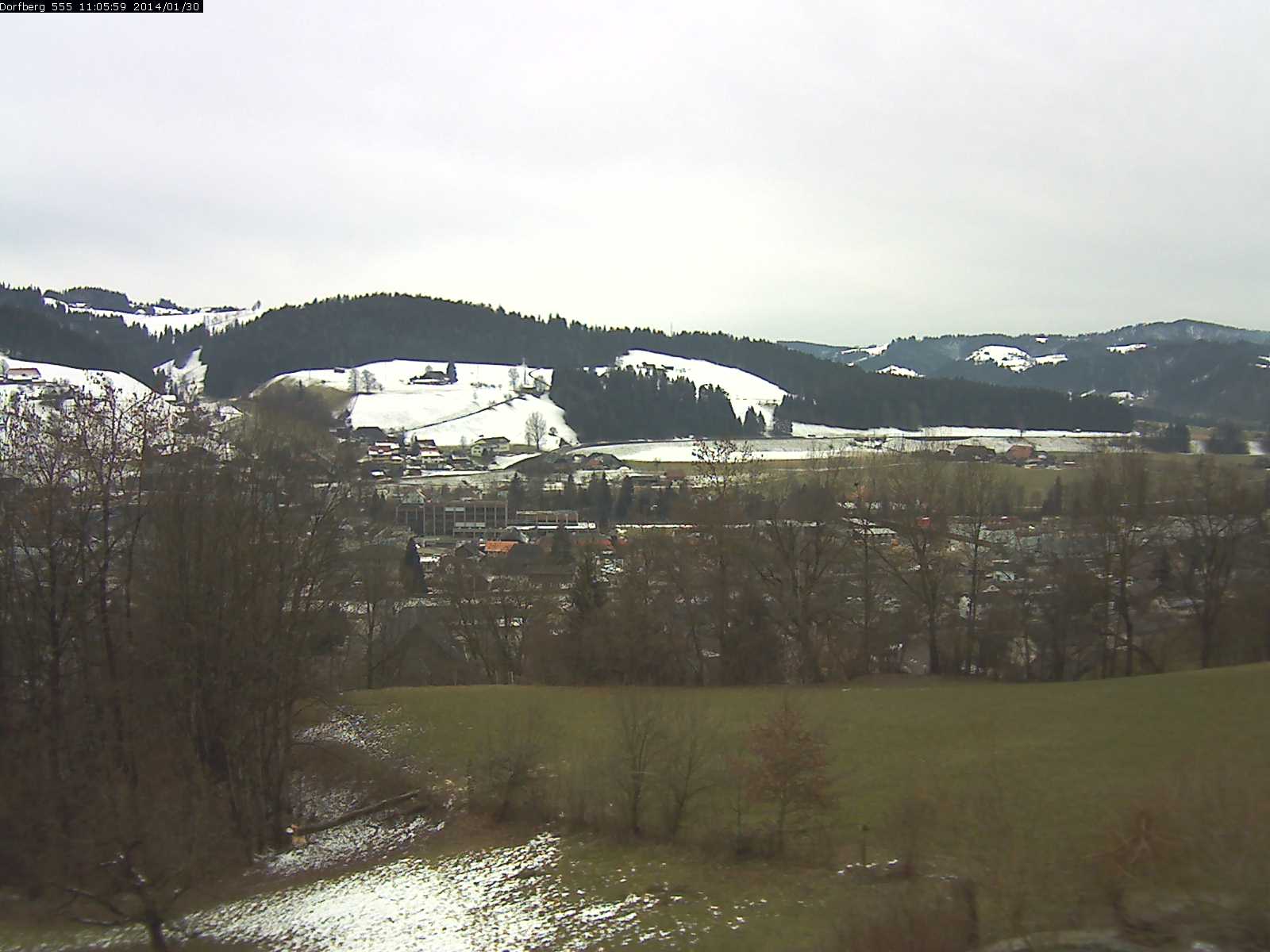 Webcam-Bild: Aussicht vom Dorfberg in Langnau 20140130-110600