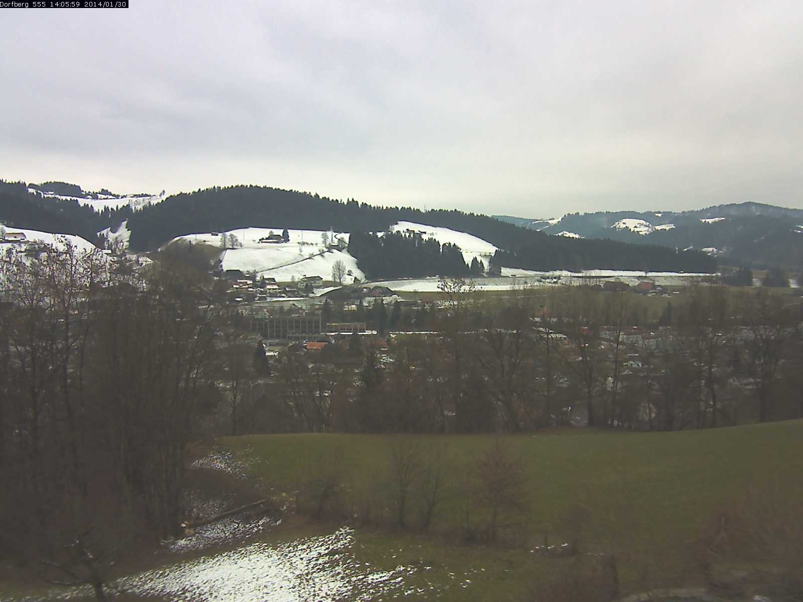 Webcam-Bild: Aussicht vom Dorfberg in Langnau 20140130-140600