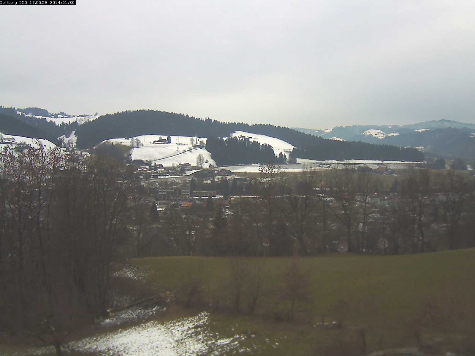 Webcam-Bild: Aussicht vom Dorfberg in Langnau 20140130-170600