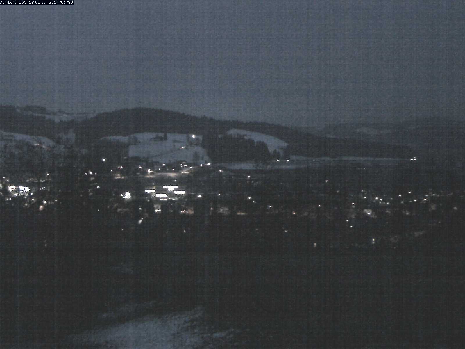 Webcam-Bild: Aussicht vom Dorfberg in Langnau 20140130-180600