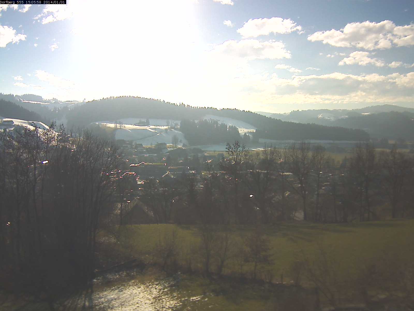 Webcam-Bild: Aussicht vom Dorfberg in Langnau 20140131-150600