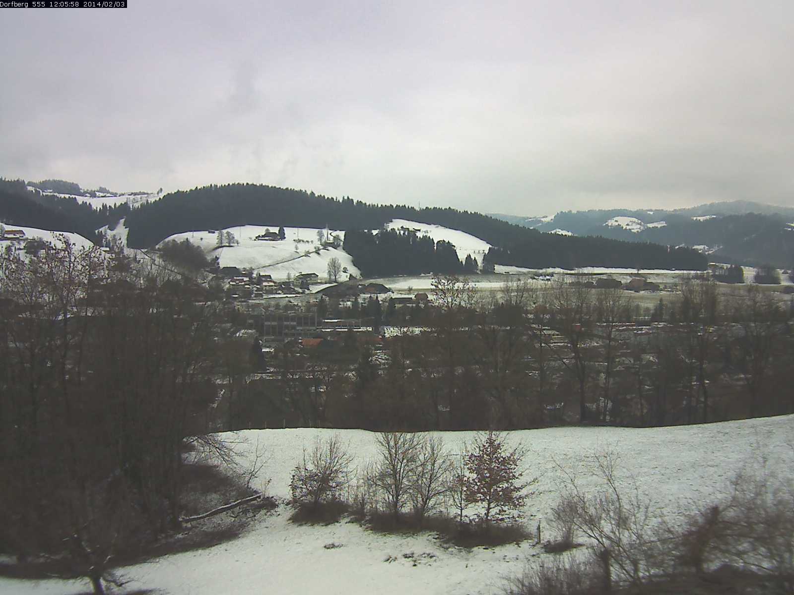 Webcam-Bild: Aussicht vom Dorfberg in Langnau 20140203-120600