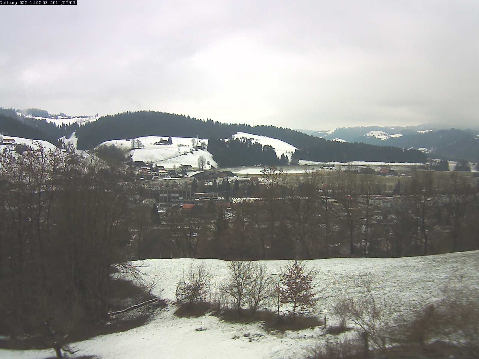 Webcam-Bild: Aussicht vom Dorfberg in Langnau 20140203-140600