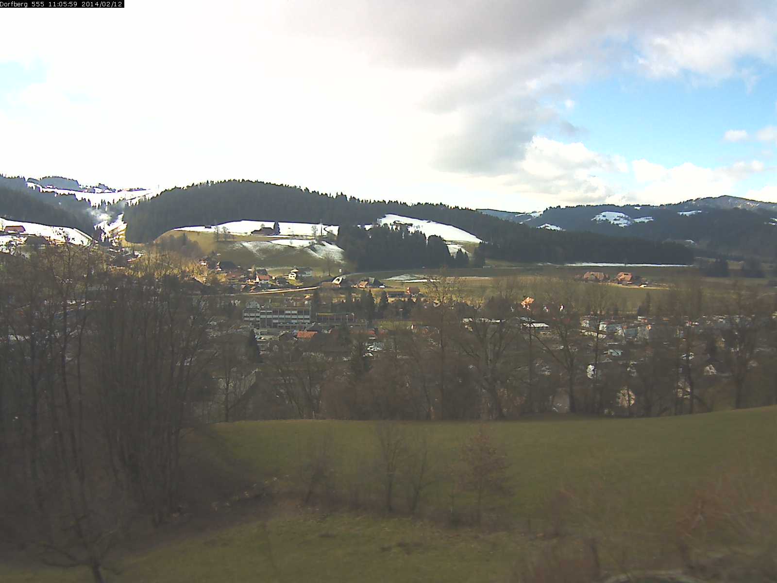 Webcam-Bild: Aussicht vom Dorfberg in Langnau 20140212-110600