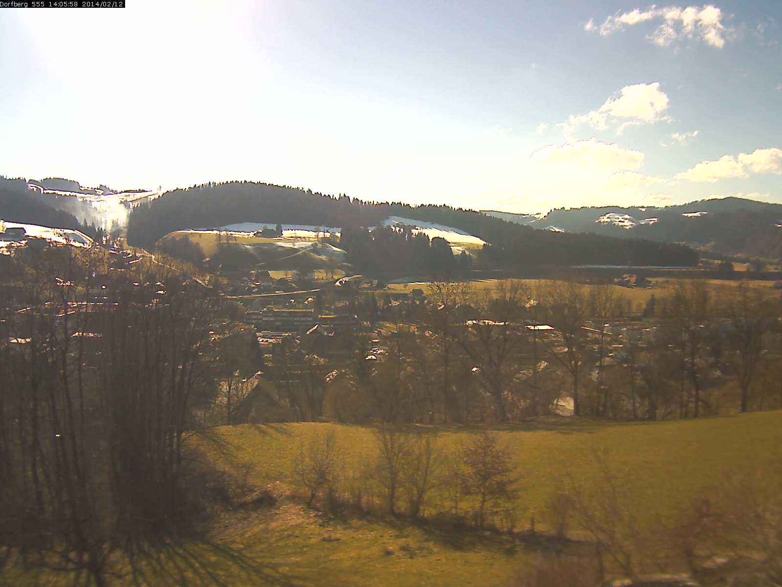 Webcam-Bild: Aussicht vom Dorfberg in Langnau 20140212-140600