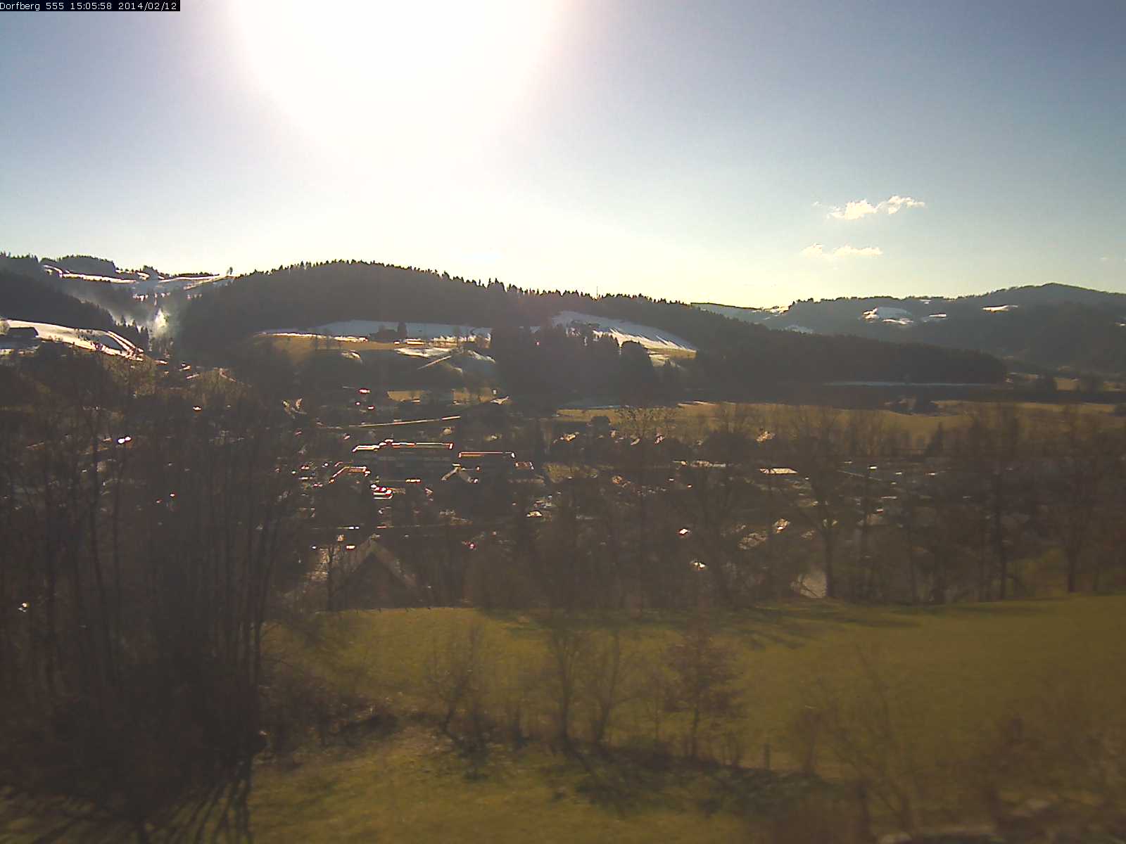 Webcam-Bild: Aussicht vom Dorfberg in Langnau 20140212-150600