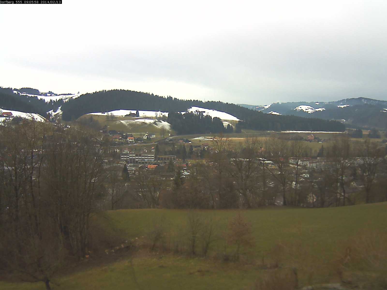 Webcam-Bild: Aussicht vom Dorfberg in Langnau 20140213-090600