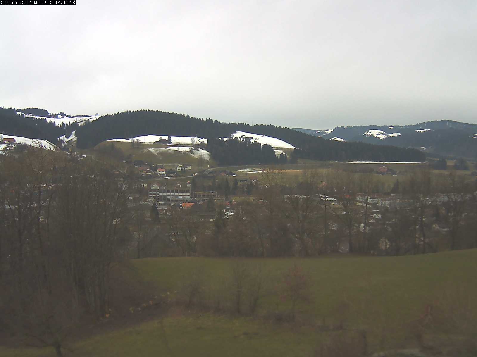 Webcam-Bild: Aussicht vom Dorfberg in Langnau 20140213-100600