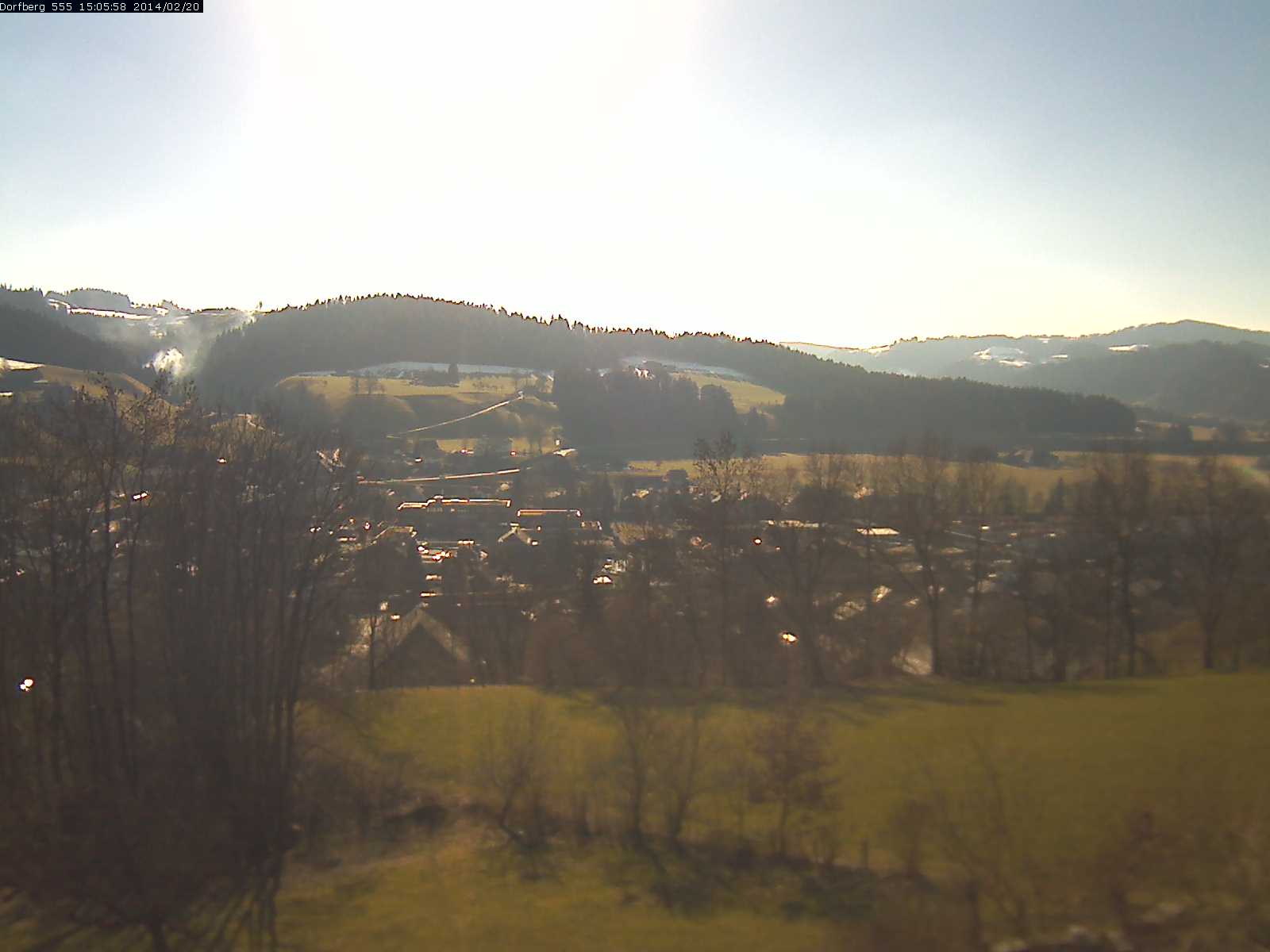 Webcam-Bild: Aussicht vom Dorfberg in Langnau 20140220-150600