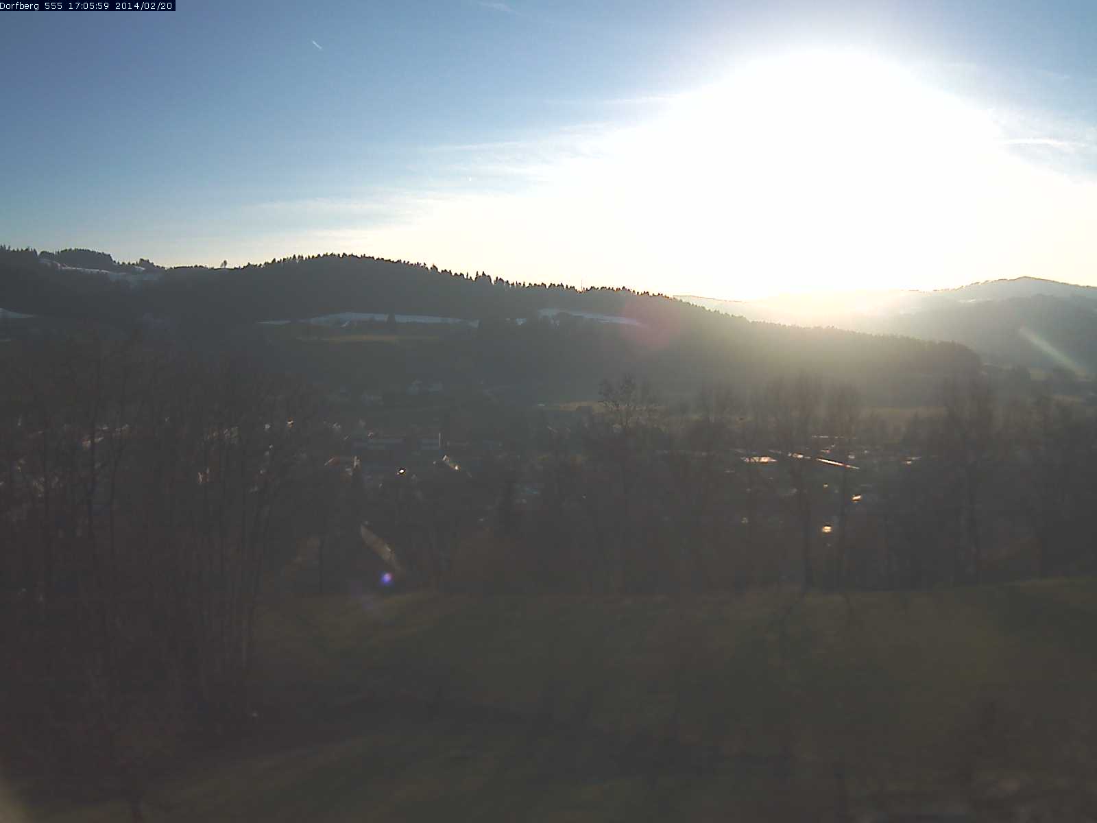 Webcam-Bild: Aussicht vom Dorfberg in Langnau 20140220-170600