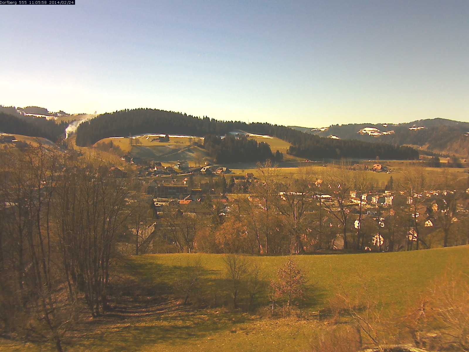 Webcam-Bild: Aussicht vom Dorfberg in Langnau 20140224-110600
