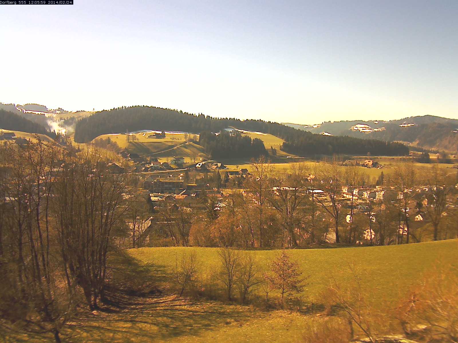 Webcam-Bild: Aussicht vom Dorfberg in Langnau 20140224-120600