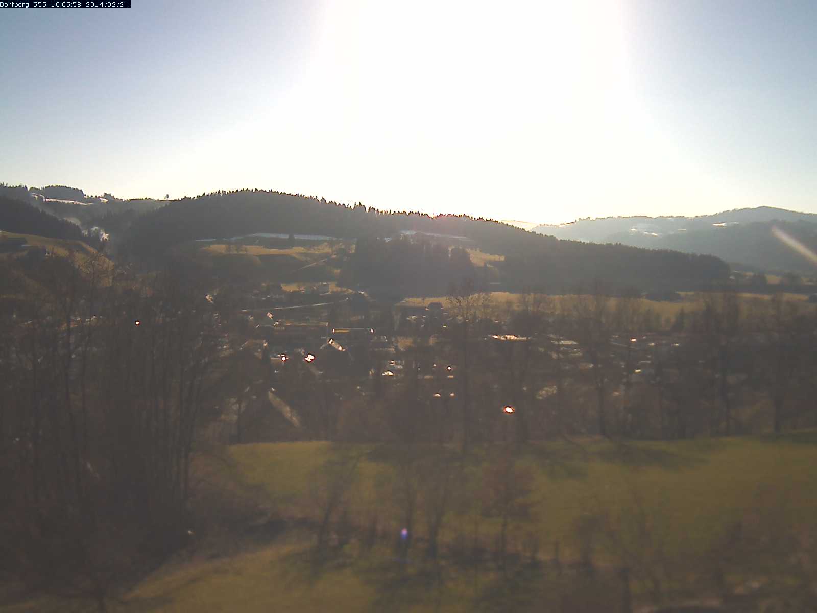 Webcam-Bild: Aussicht vom Dorfberg in Langnau 20140224-160600