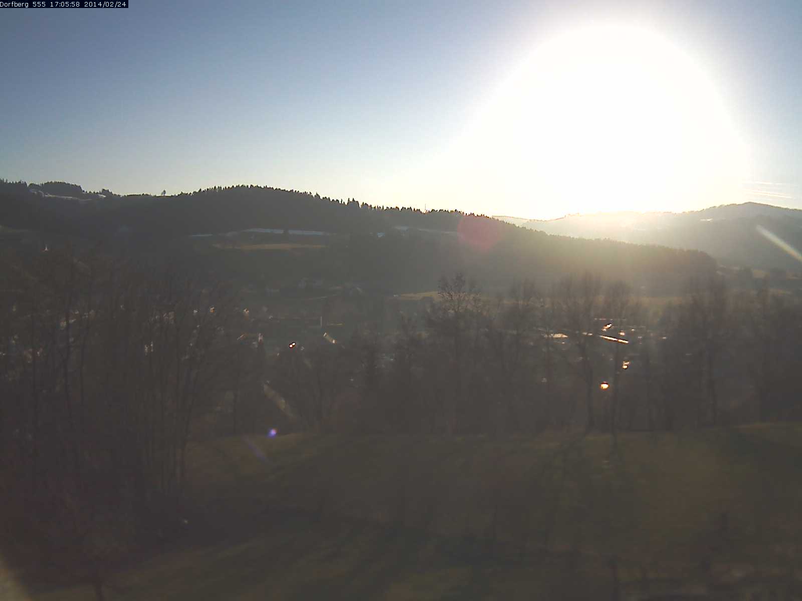 Webcam-Bild: Aussicht vom Dorfberg in Langnau 20140224-170600