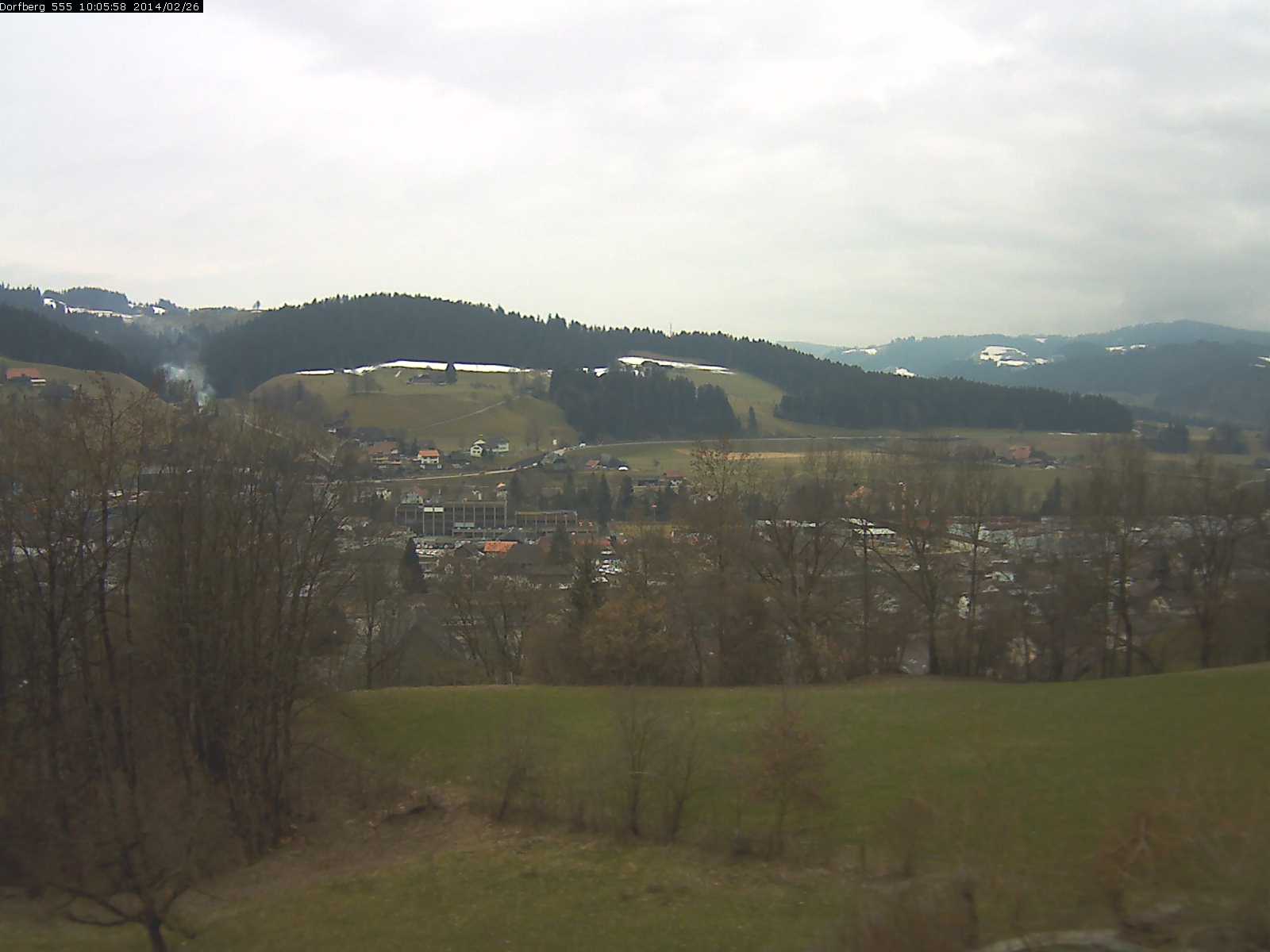 Webcam-Bild: Aussicht vom Dorfberg in Langnau 20140226-100600
