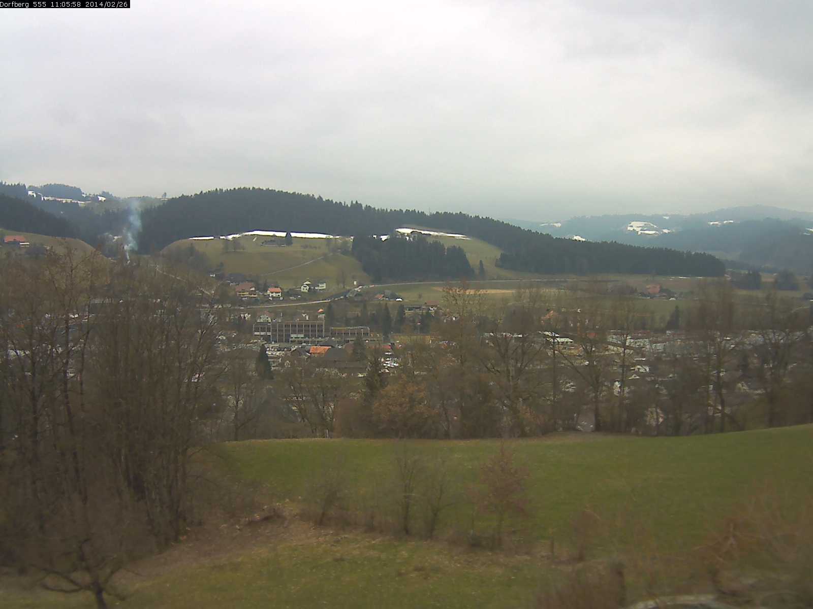 Webcam-Bild: Aussicht vom Dorfberg in Langnau 20140226-110600