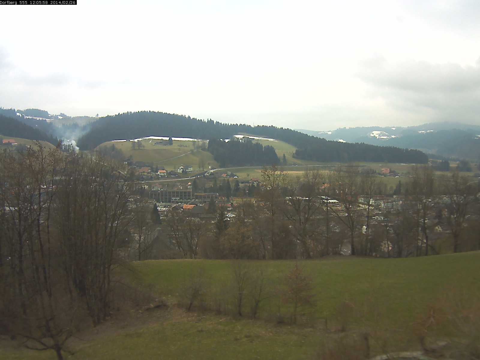 Webcam-Bild: Aussicht vom Dorfberg in Langnau 20140226-120600