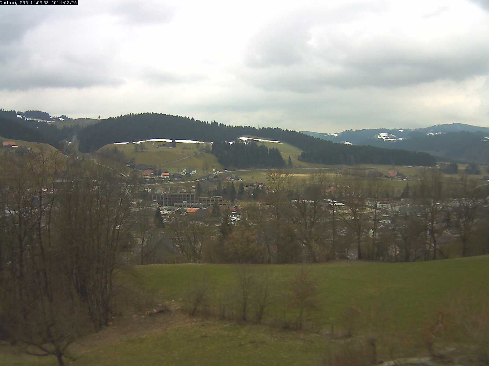 Webcam-Bild: Aussicht vom Dorfberg in Langnau 20140226-140600