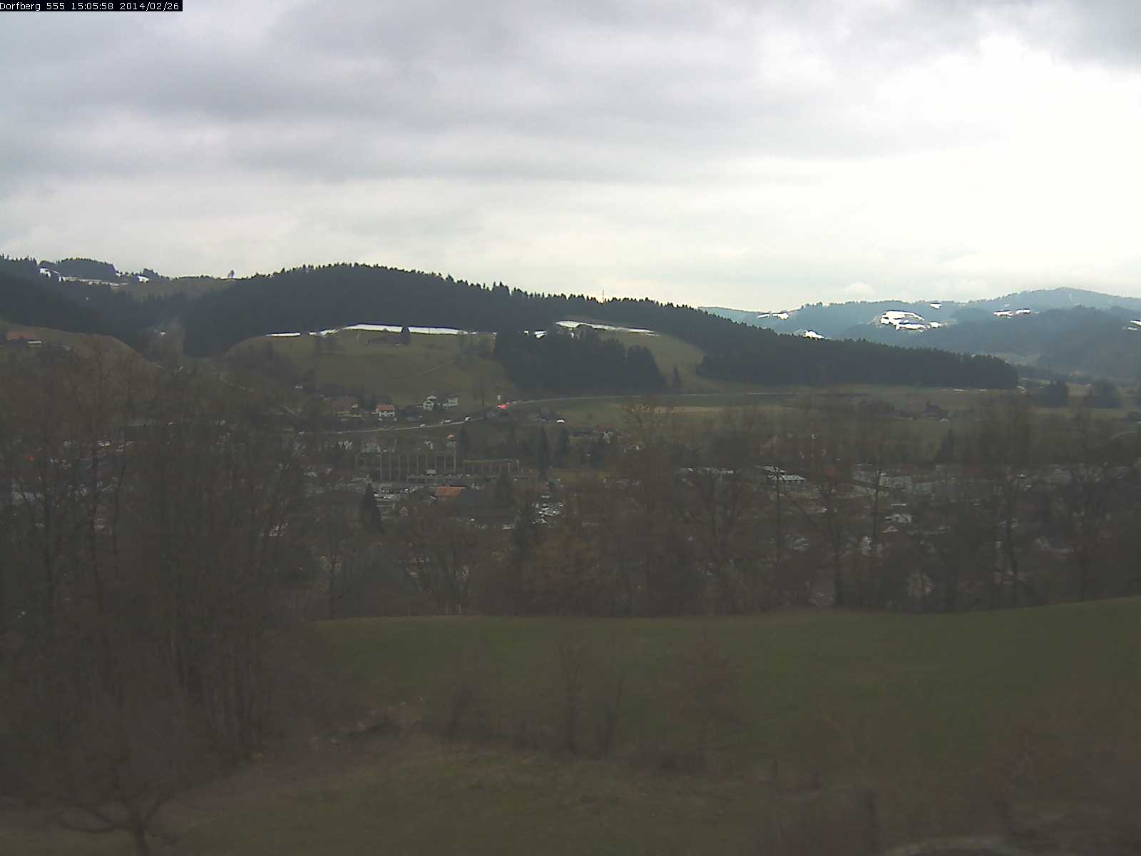Webcam-Bild: Aussicht vom Dorfberg in Langnau 20140226-150600