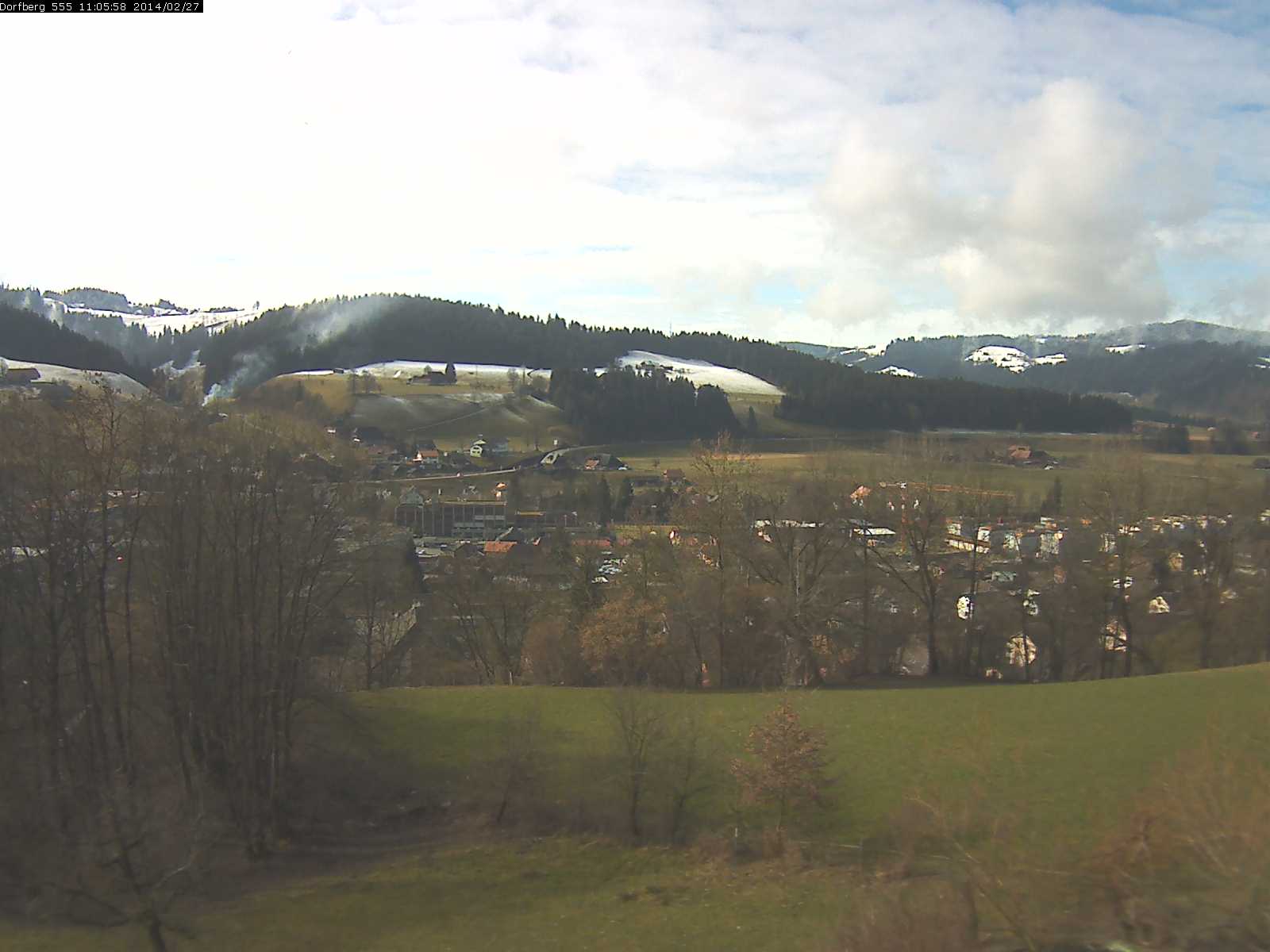 Webcam-Bild: Aussicht vom Dorfberg in Langnau 20140227-110600