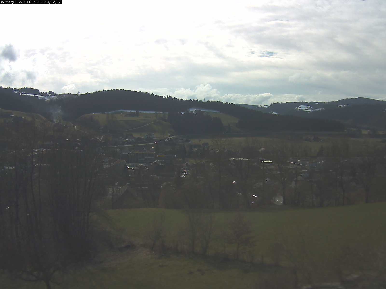 Webcam-Bild: Aussicht vom Dorfberg in Langnau 20140227-140600