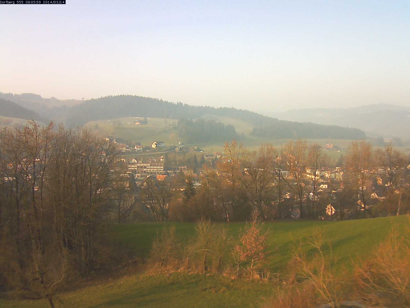 Webcam-Bild: Aussicht vom Dorfberg in Langnau 20140314-080600