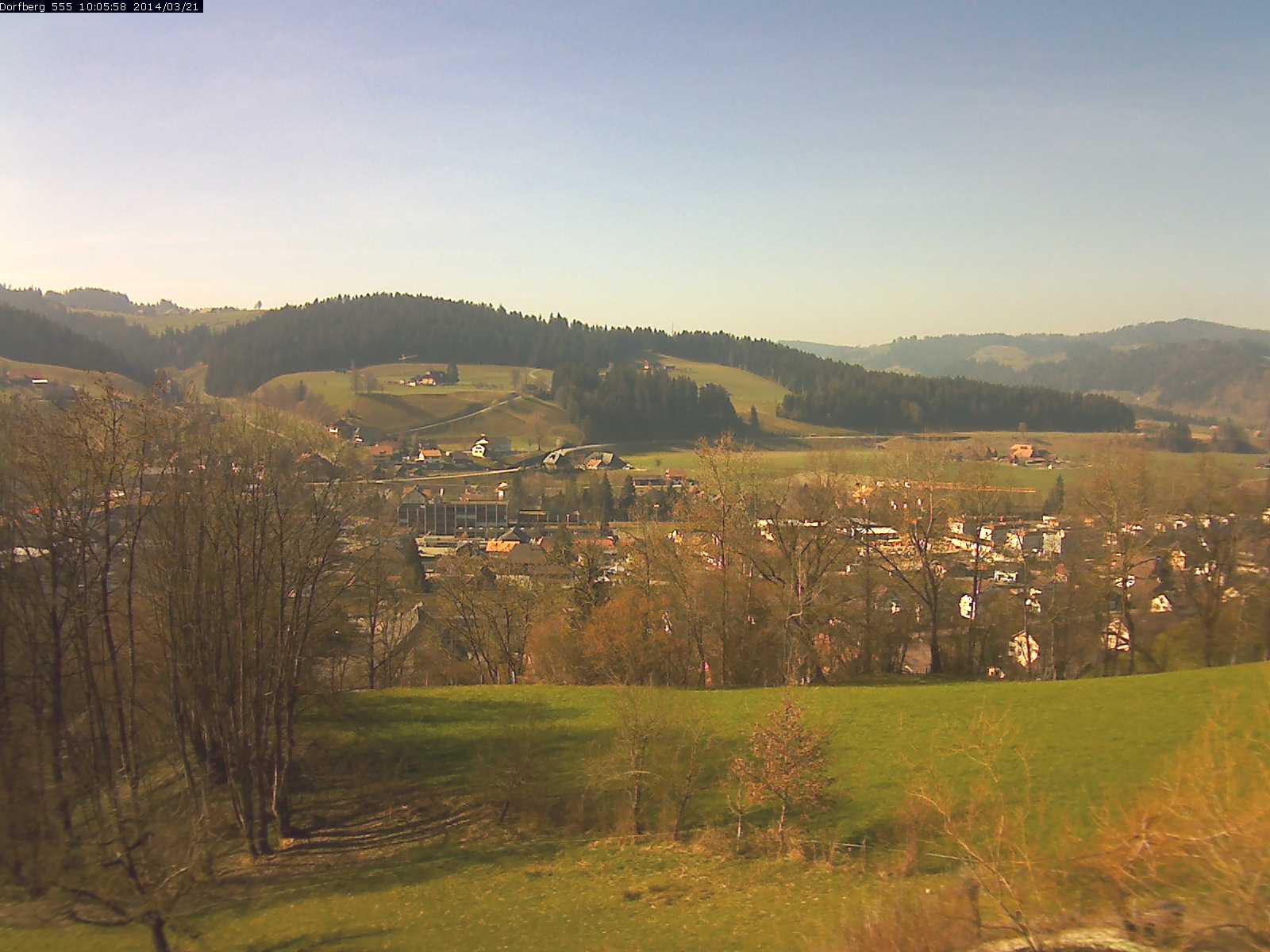 Webcam-Bild: Aussicht vom Dorfberg in Langnau 20140321-100600