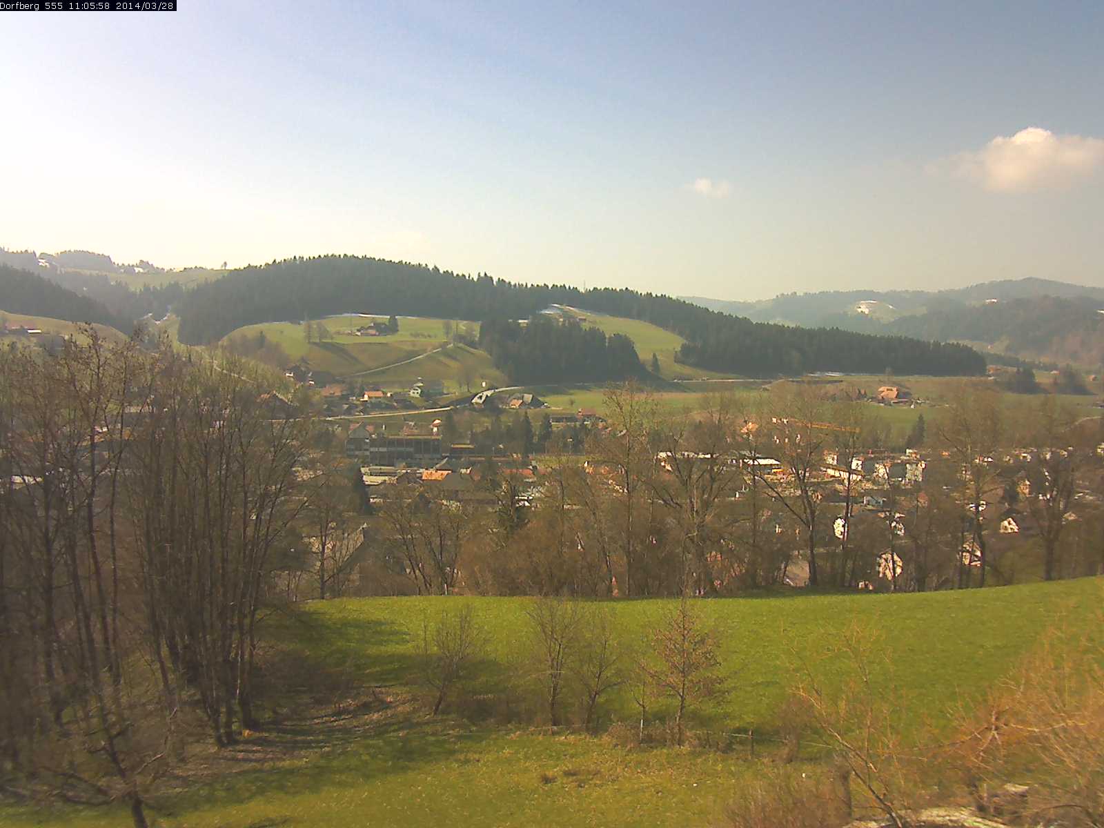 Webcam-Bild: Aussicht vom Dorfberg in Langnau 20140328-110600