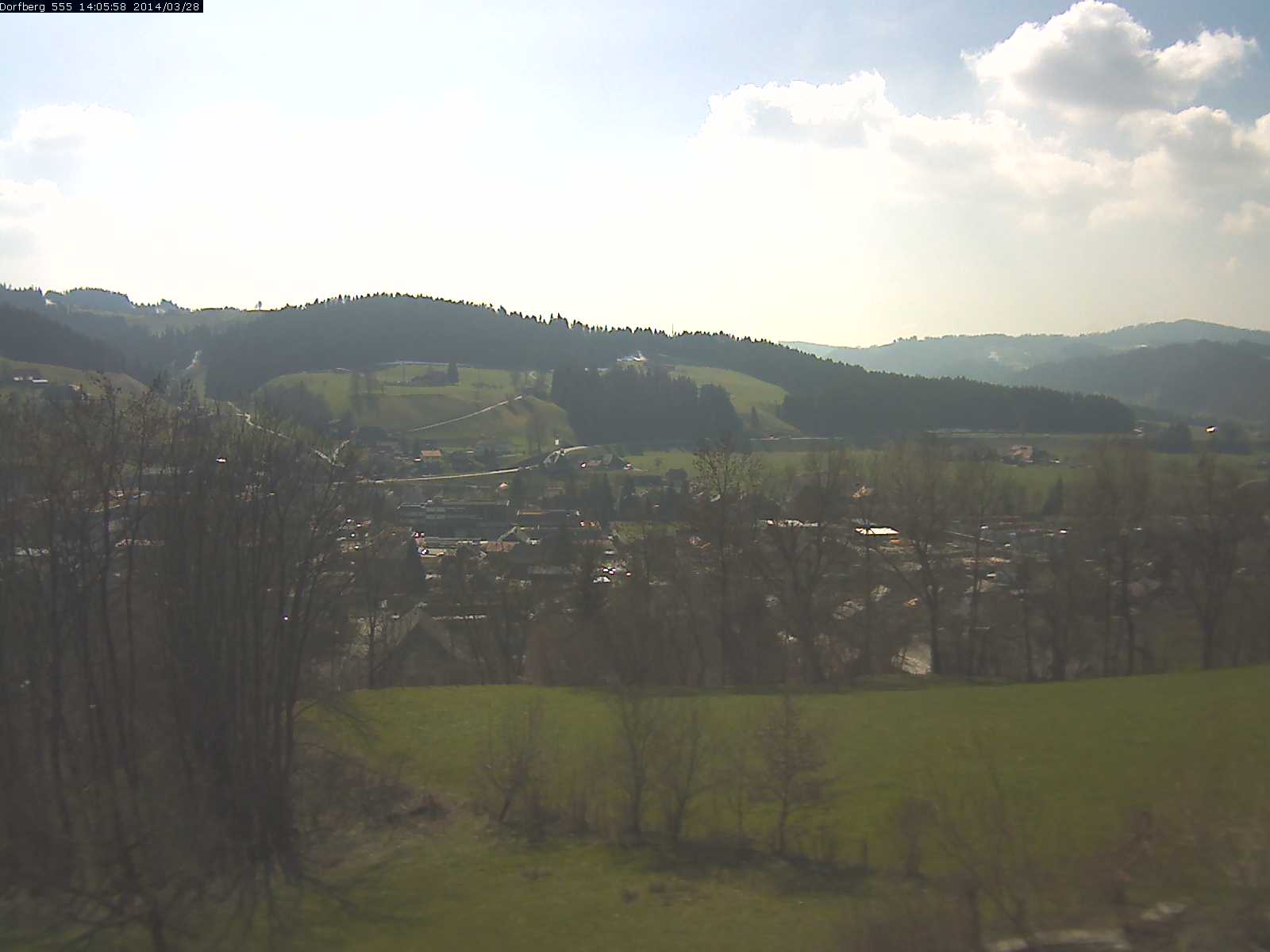 Webcam-Bild: Aussicht vom Dorfberg in Langnau 20140328-140600
