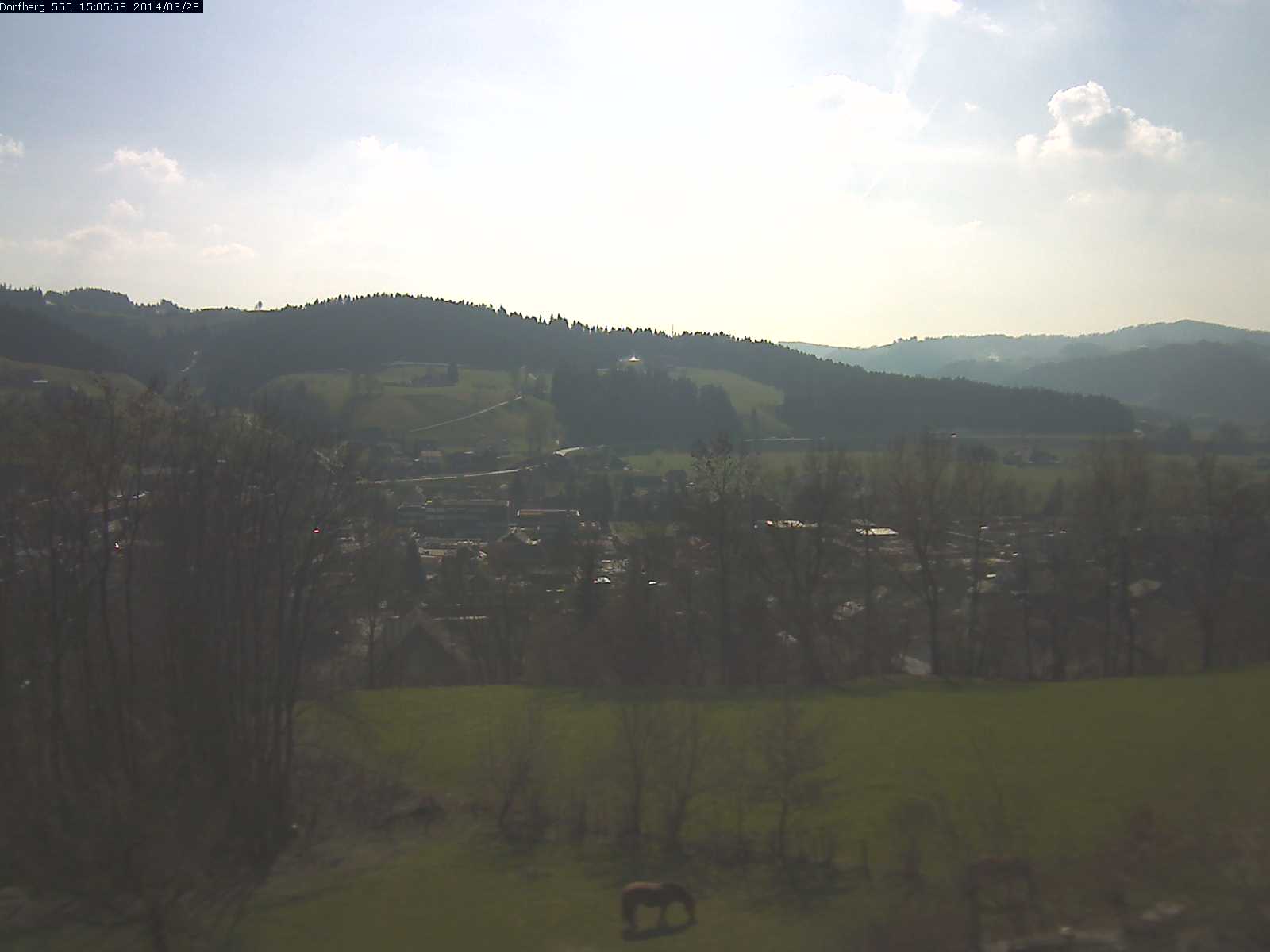 Webcam-Bild: Aussicht vom Dorfberg in Langnau 20140328-150600