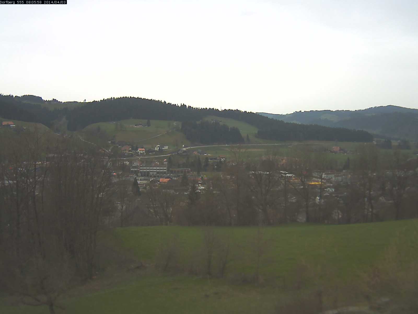 Webcam-Bild: Aussicht vom Dorfberg in Langnau 20140403-080600