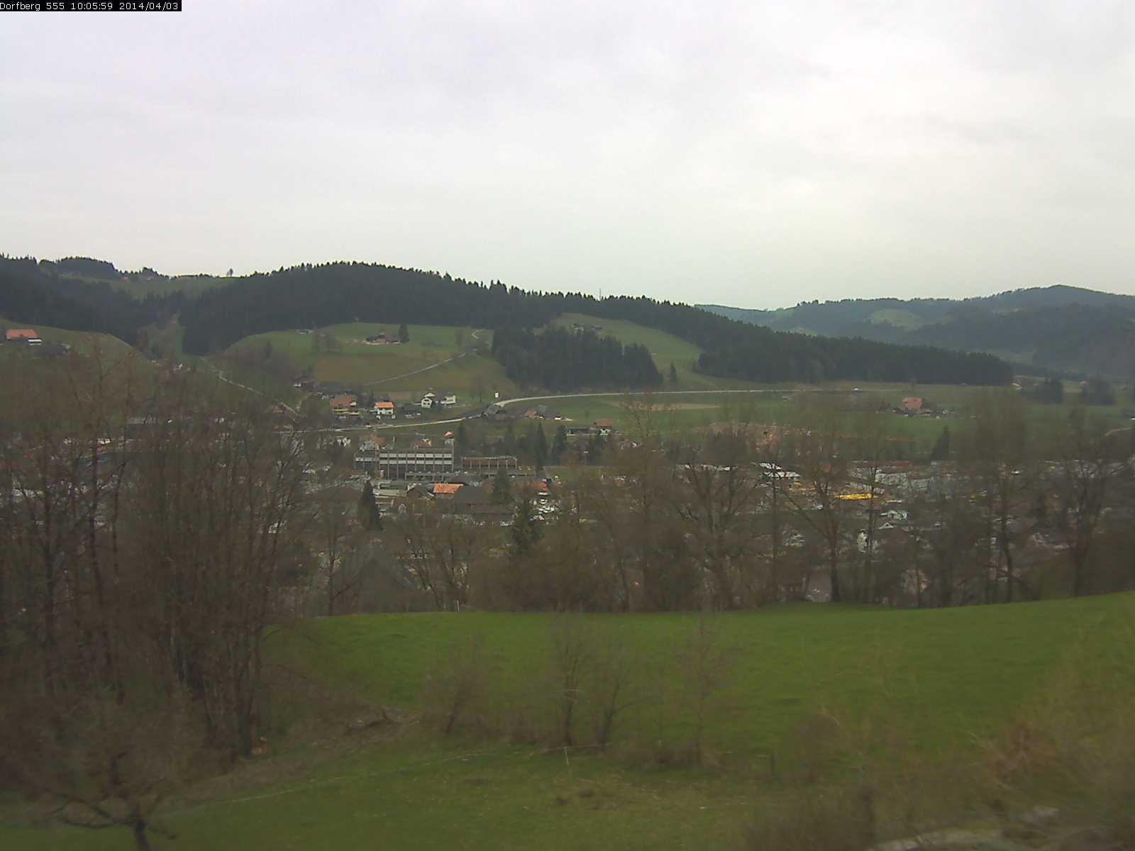 Webcam-Bild: Aussicht vom Dorfberg in Langnau 20140403-100600